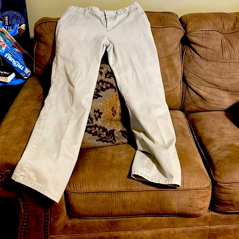 Uniform khaki pants